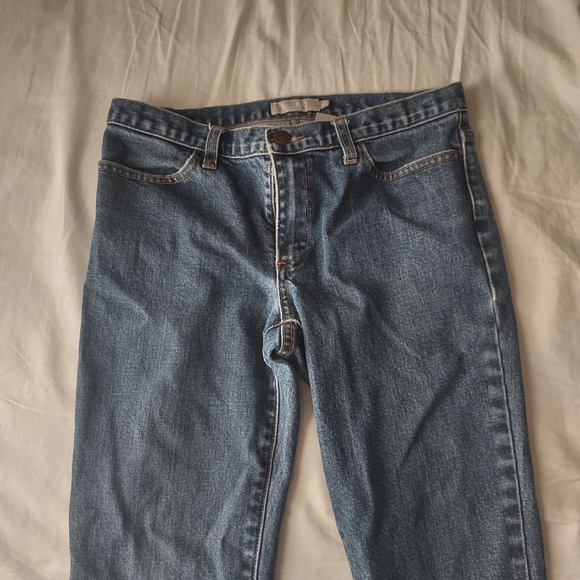 J. Crew Women's Blue Flare Jeans Size 6 - Picture 2 of 5